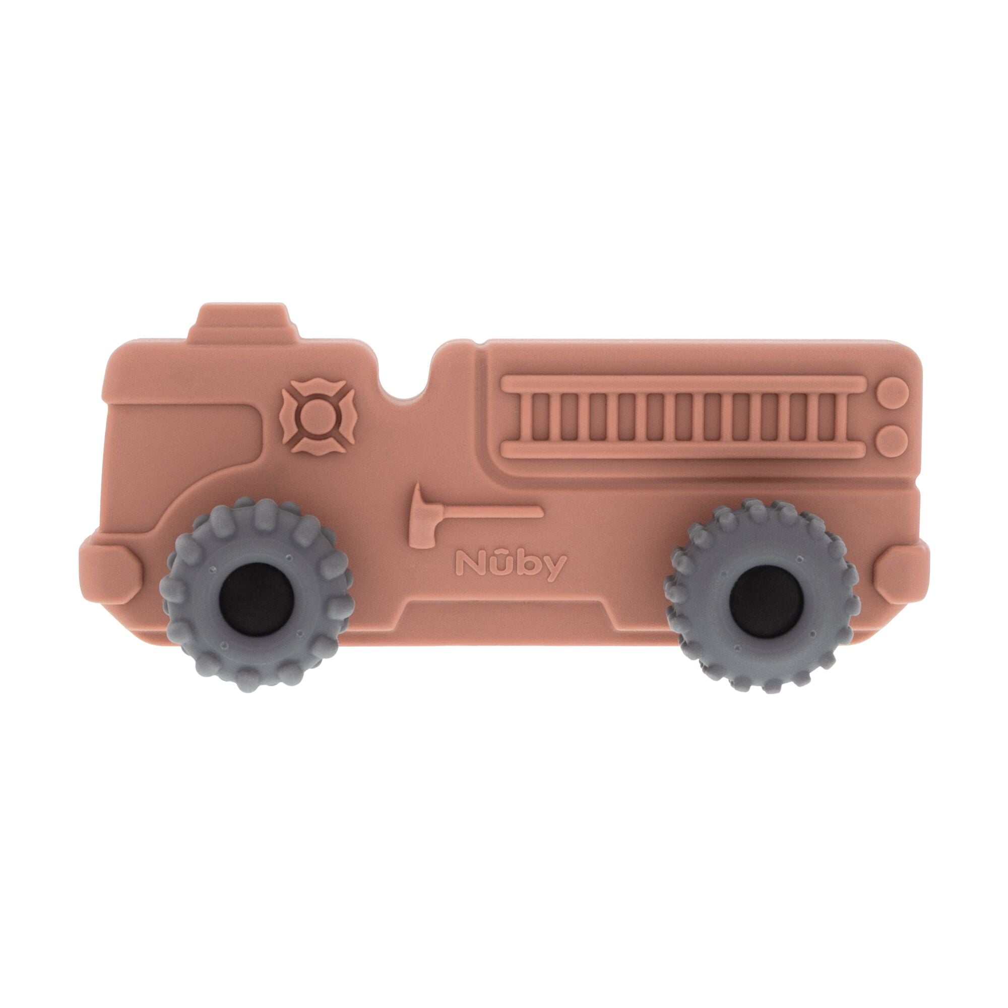 Silicone Vehicle Teether Toy | Fire Engine #0485W