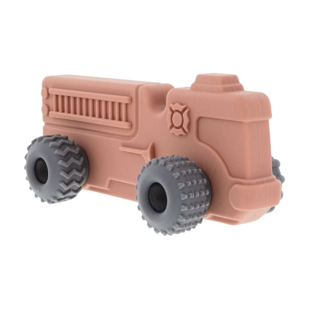 Silicone Vehicle Teether Toy | Fire Engine #0485W