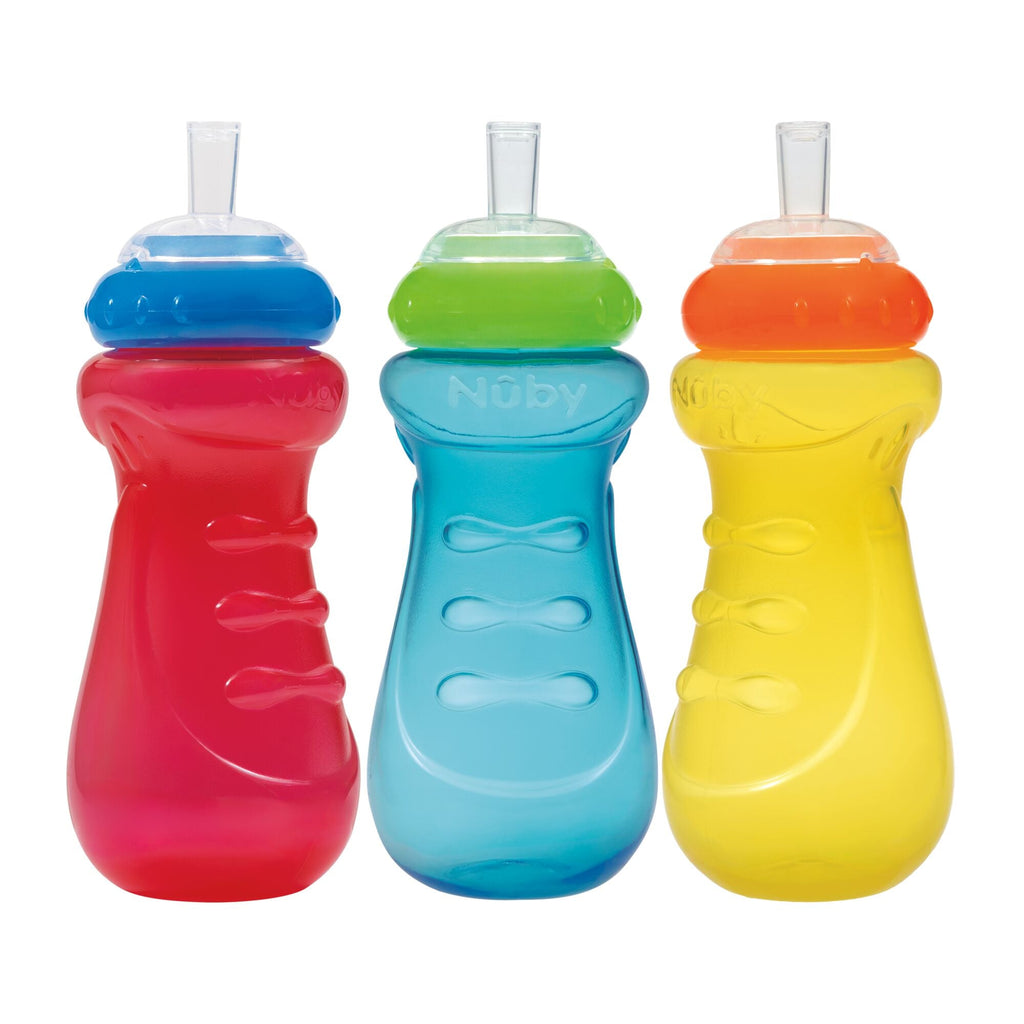 Sports Sipper Cup (3 Pack) | Red / Blue / Yellow #205O5