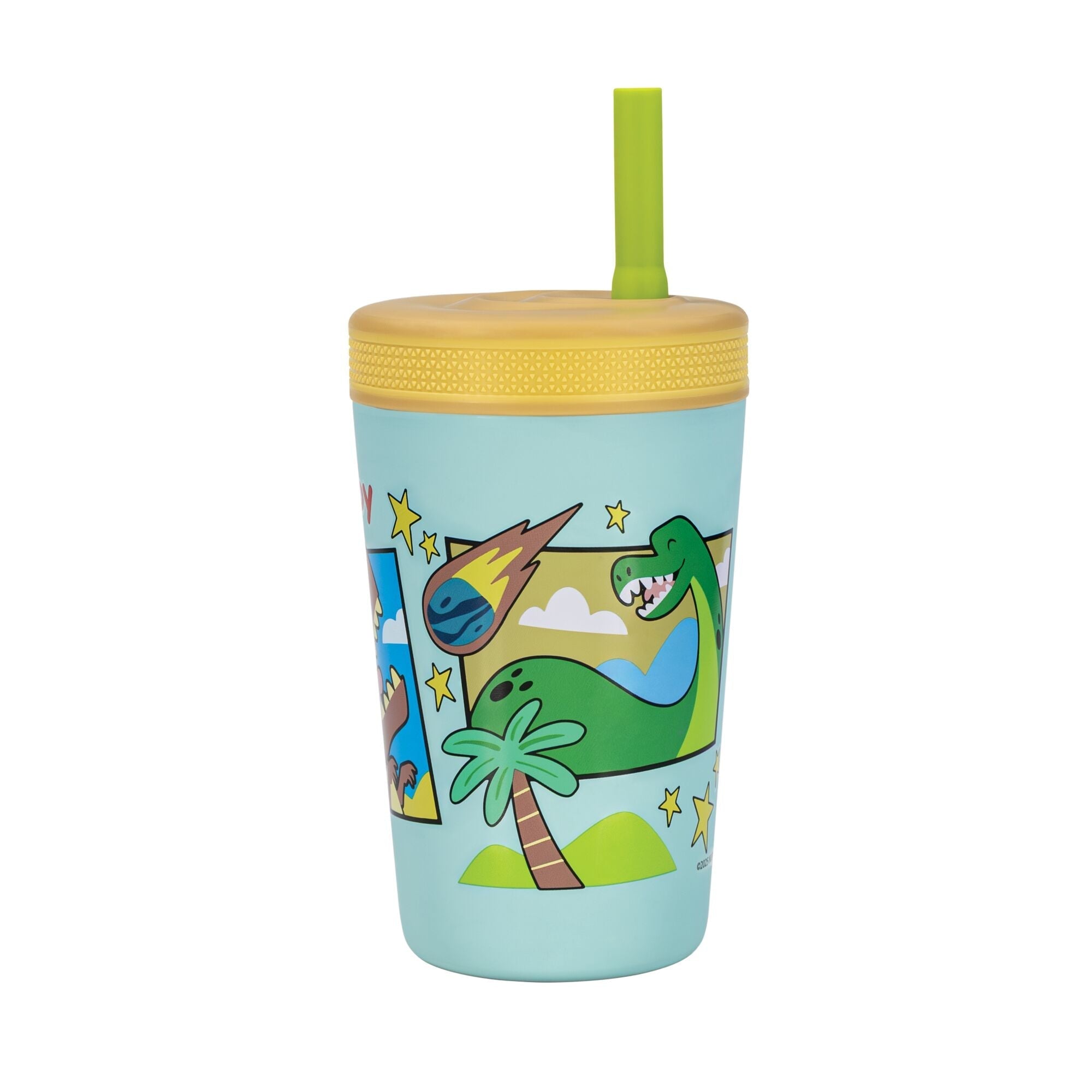 Thirsty Kids Flexstraw Stainless Steel Cup | Dinosaurs #0273V