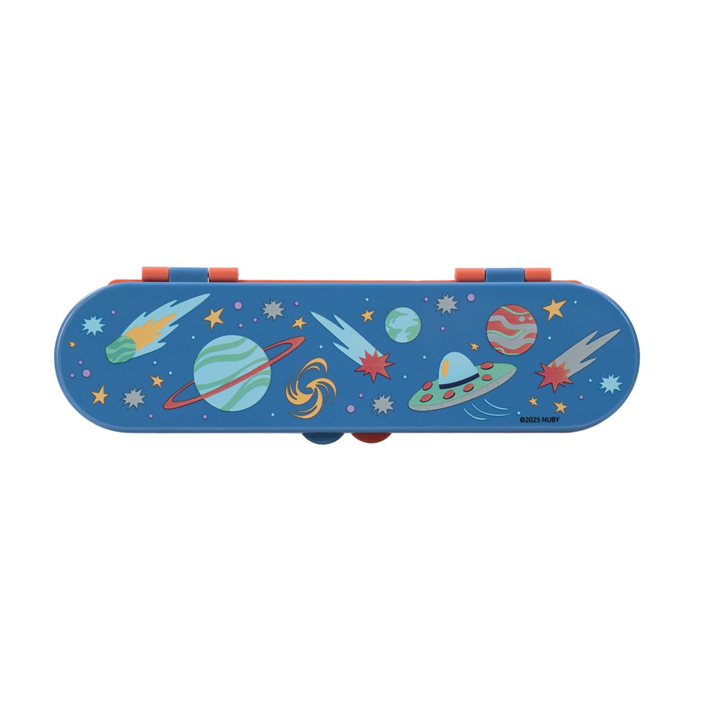 Stainless Steel Toddler Utensil Set | Outer Space #00680