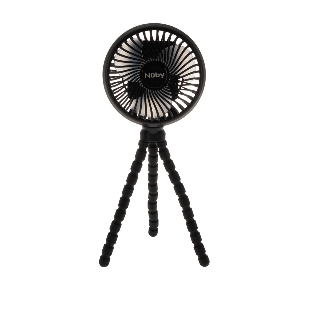 Large LED Stroller Fan | Black #169OB