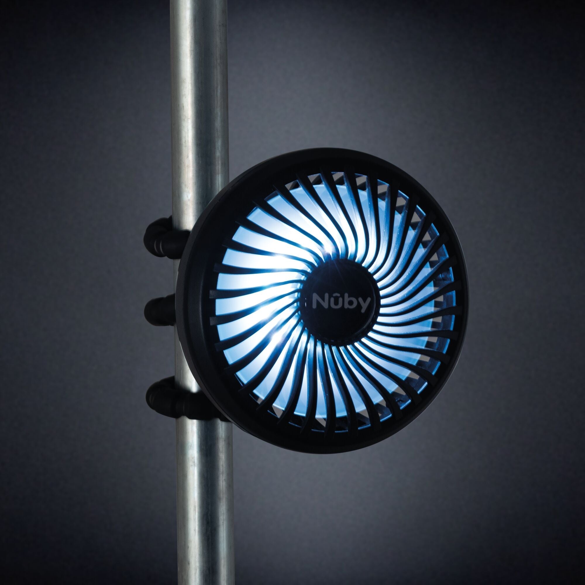 Large LED Stroller Fan | Black #169OB