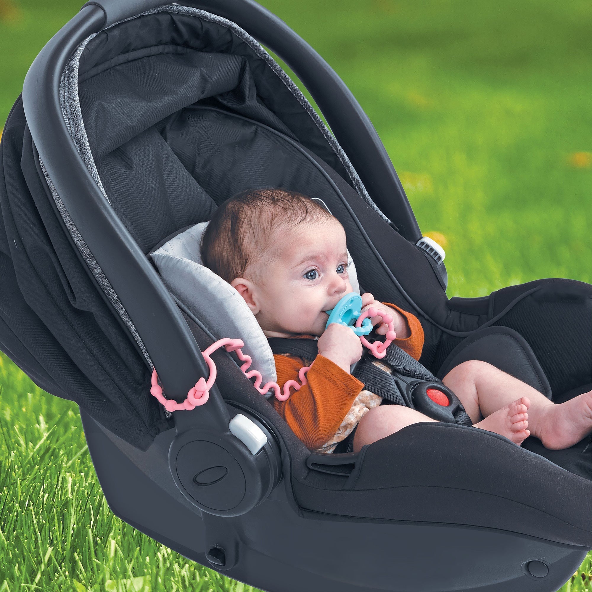Pacifier & Bottle Bungee Set (4 Pack) #130QS