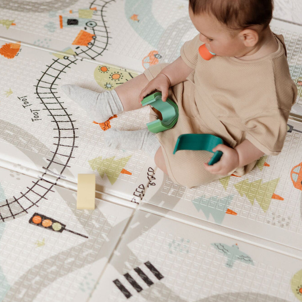 Reversible Floor Mat | Cars & Roads #098M6