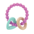 Beaded Silicone Teething Ring #001XW