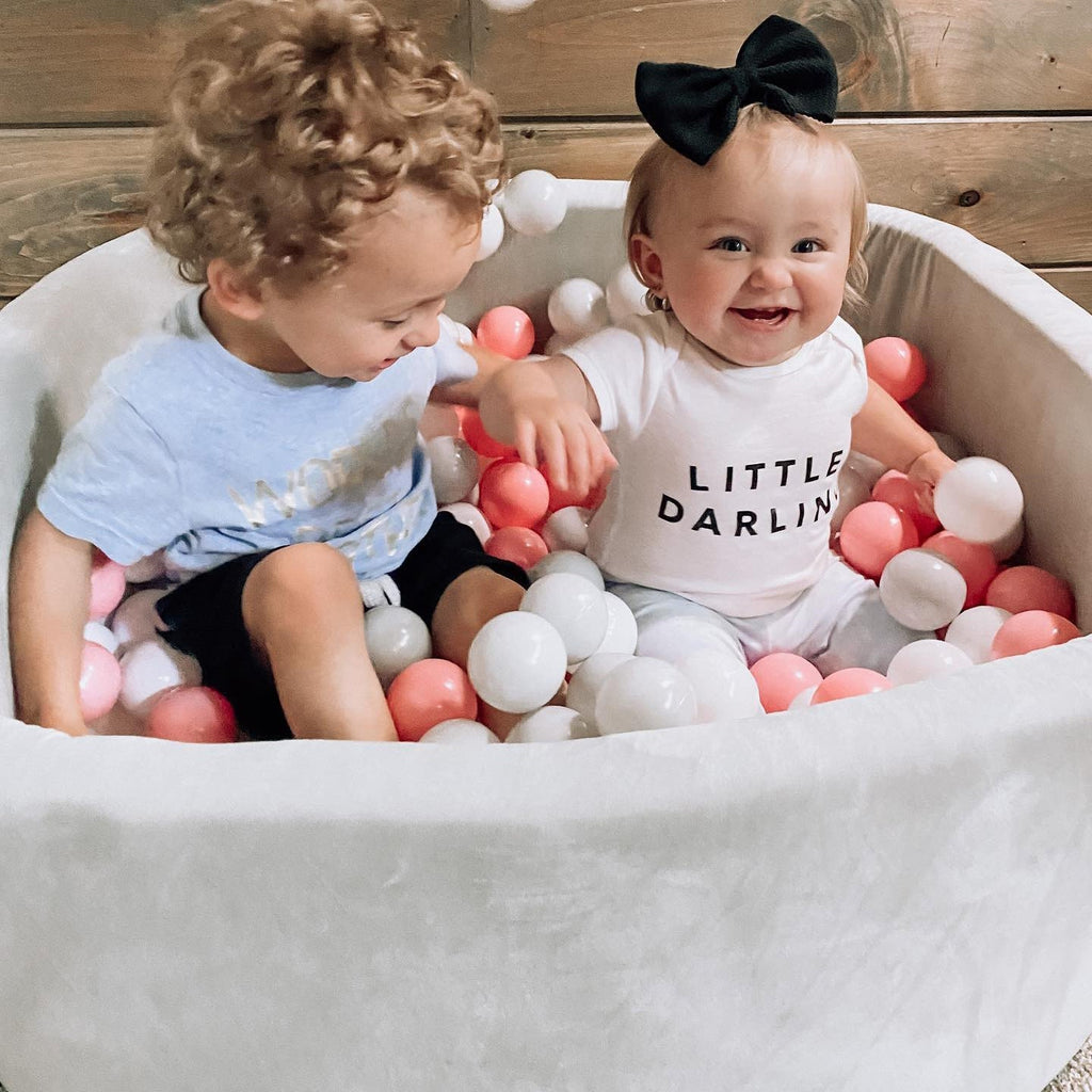 Kids' Ball Pit for Home with 200 Balls | Pink #171UI