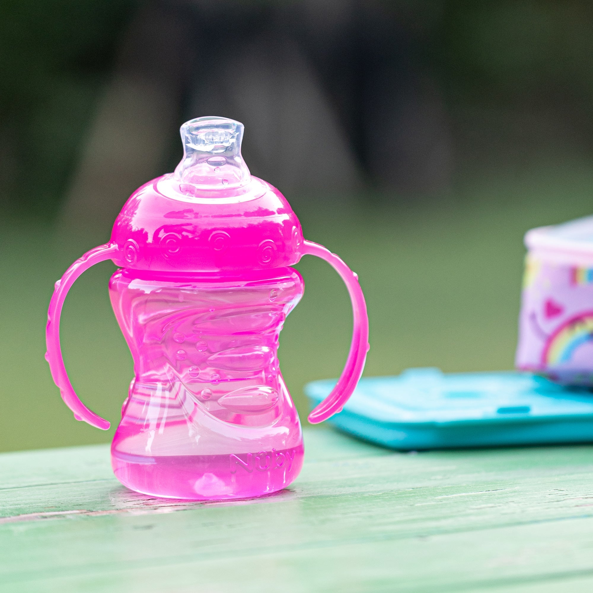 No-Spill Soft Spout Grip N' Sip Trainer Cup #138SV