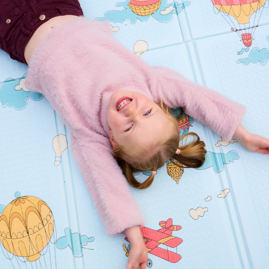Reversible Floor Mat | Hot Air Balloons #096D7