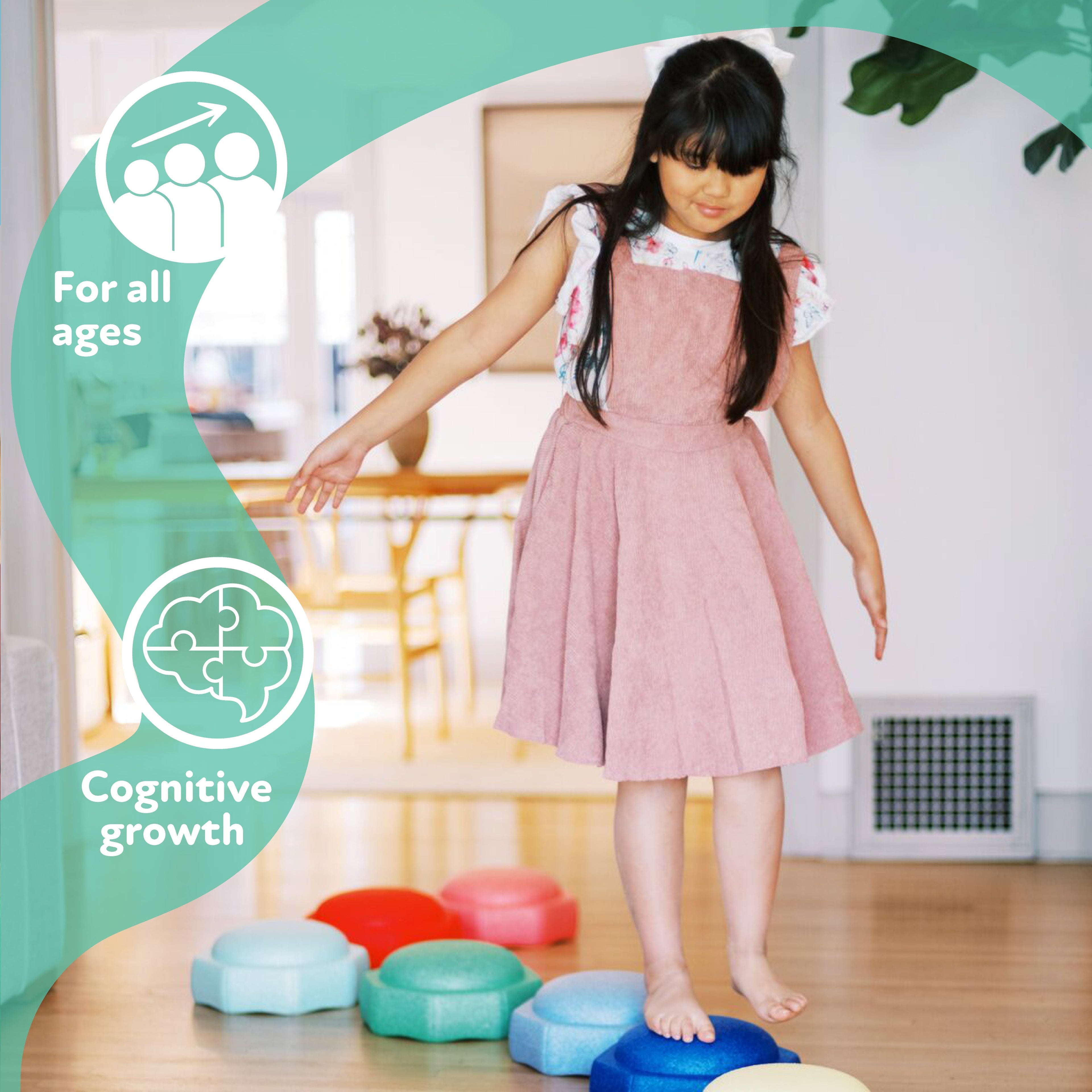 StepPebbles and FREE Balance Board | Primary #2198R