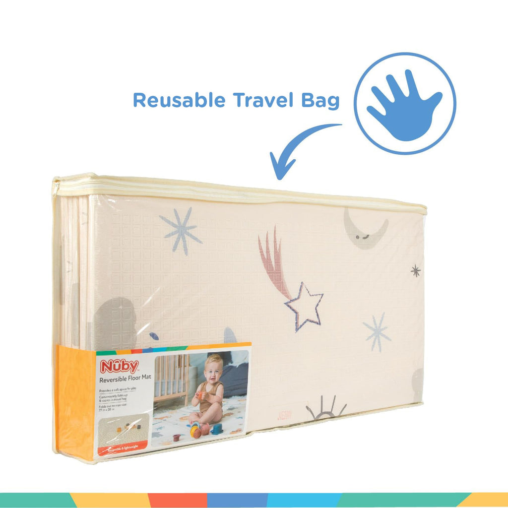 Reversible Floor Mat | Rainbows & Sky #095XU