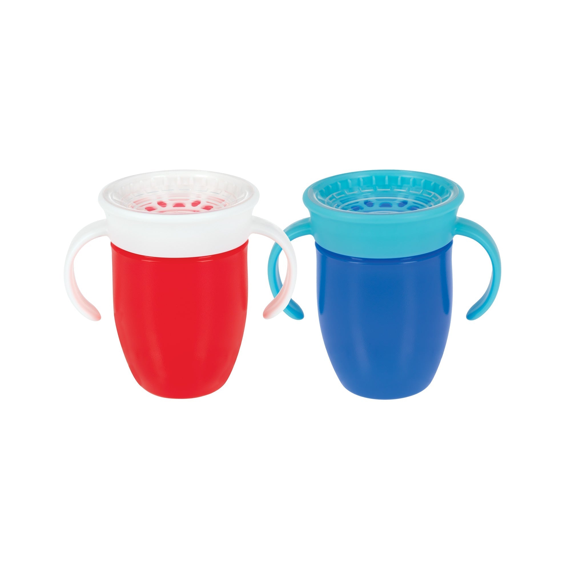 360 Wonder Cup with Handles (2 Pack - 5 oz) | Blue/Red #346LZ