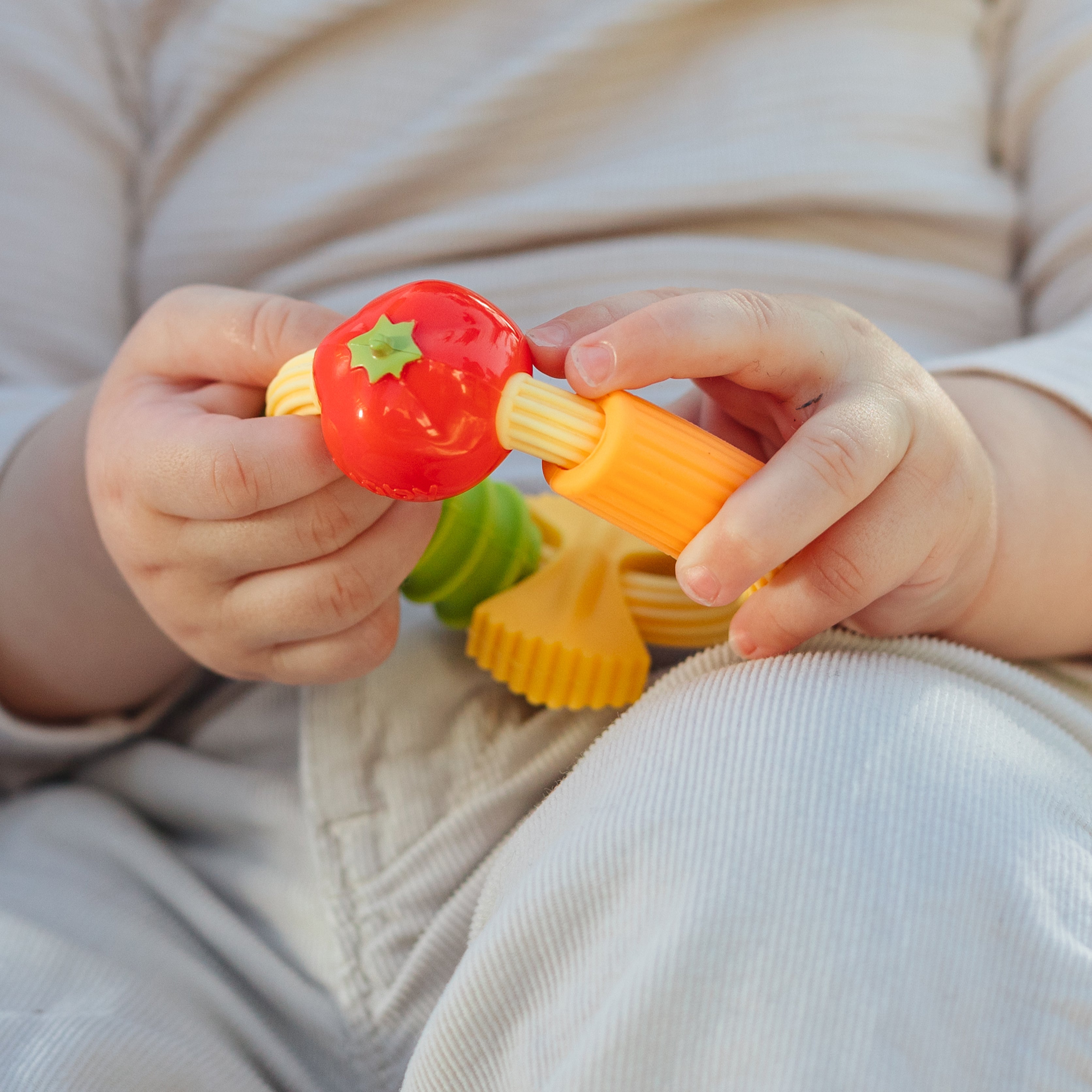 Pasta Silicone Teething Ring #126L6