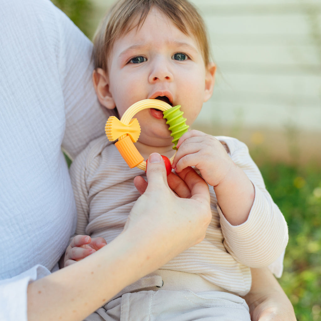 Pasta Silicone Teething Ring #126L6